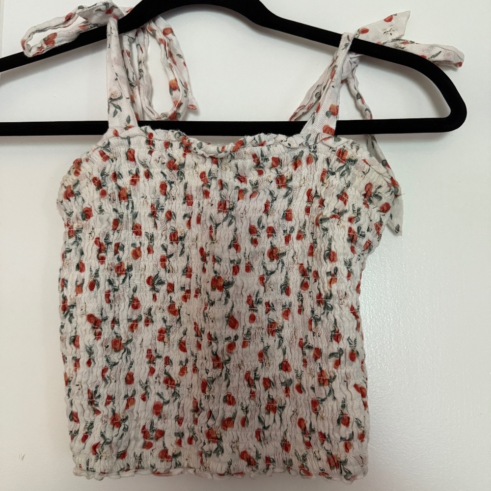 Abercrombie Tie Sleeve Tank